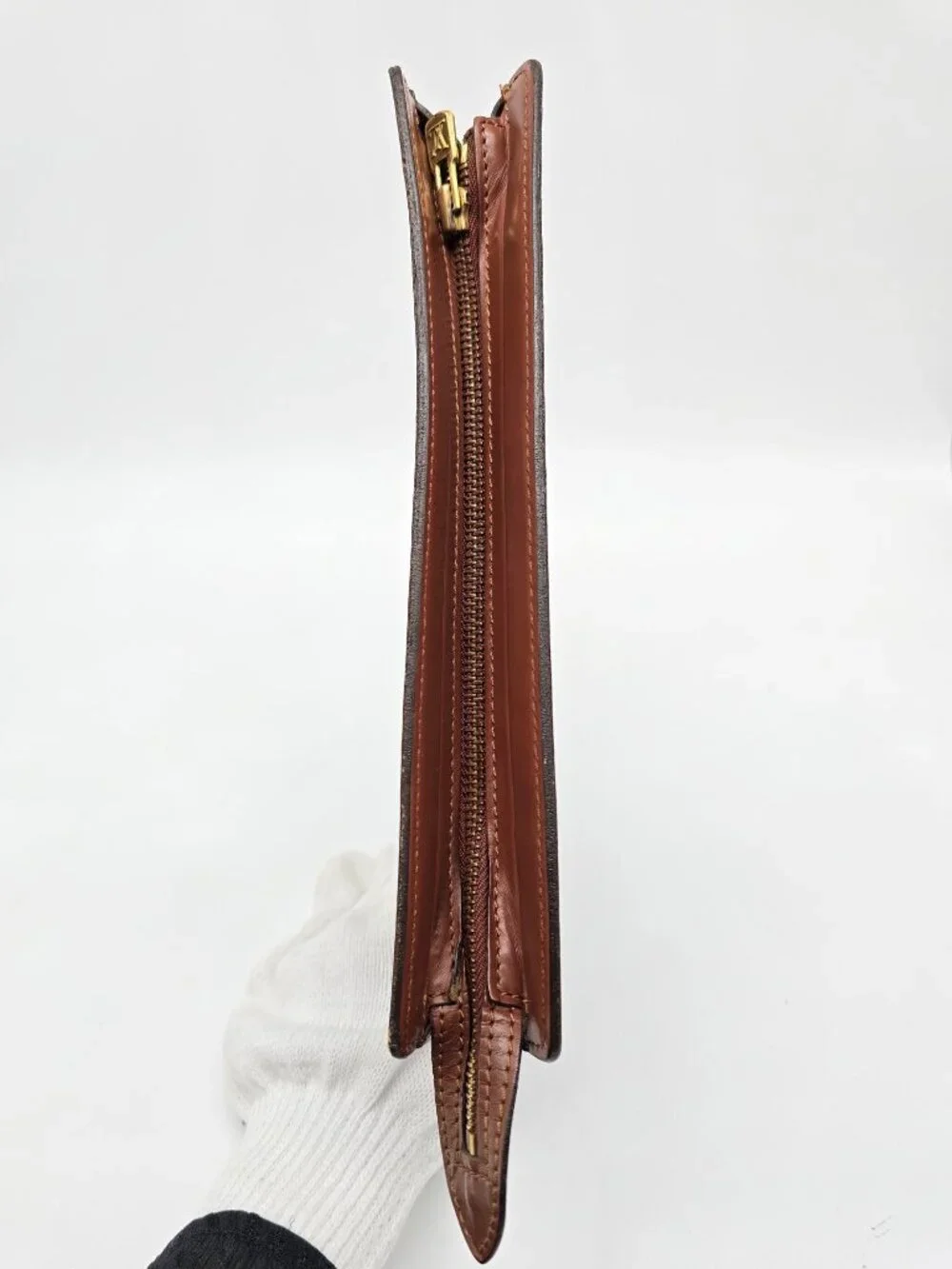 Authentic Louis Vuitton Monogram Canvas Pochette Toilette Zip Toiletry Pouch